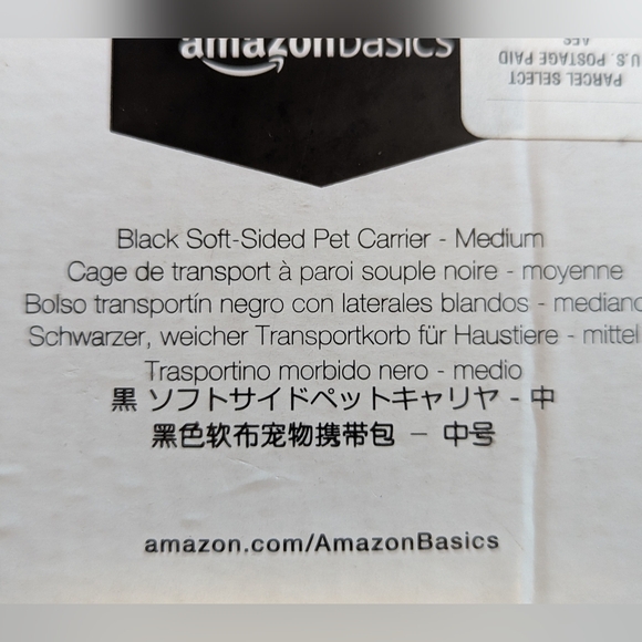 Amazon Basics Soft Sided Mesh Pet Travel Carrier Medium Size - Picture 13 of 13